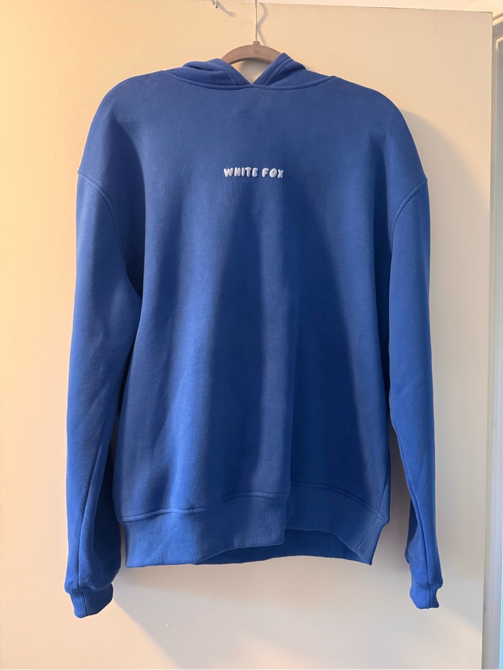 White Fox Leisure Series Oversized Cobalt Blue Hoodie - S/M - Picture 3 of 5